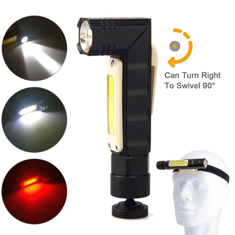 Headlamp Tactical Bright - Lanterna tática handfree combustível duplo 90