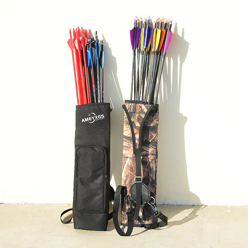 Quiver Arrow Back - Camo lona volta quiver portátil seta