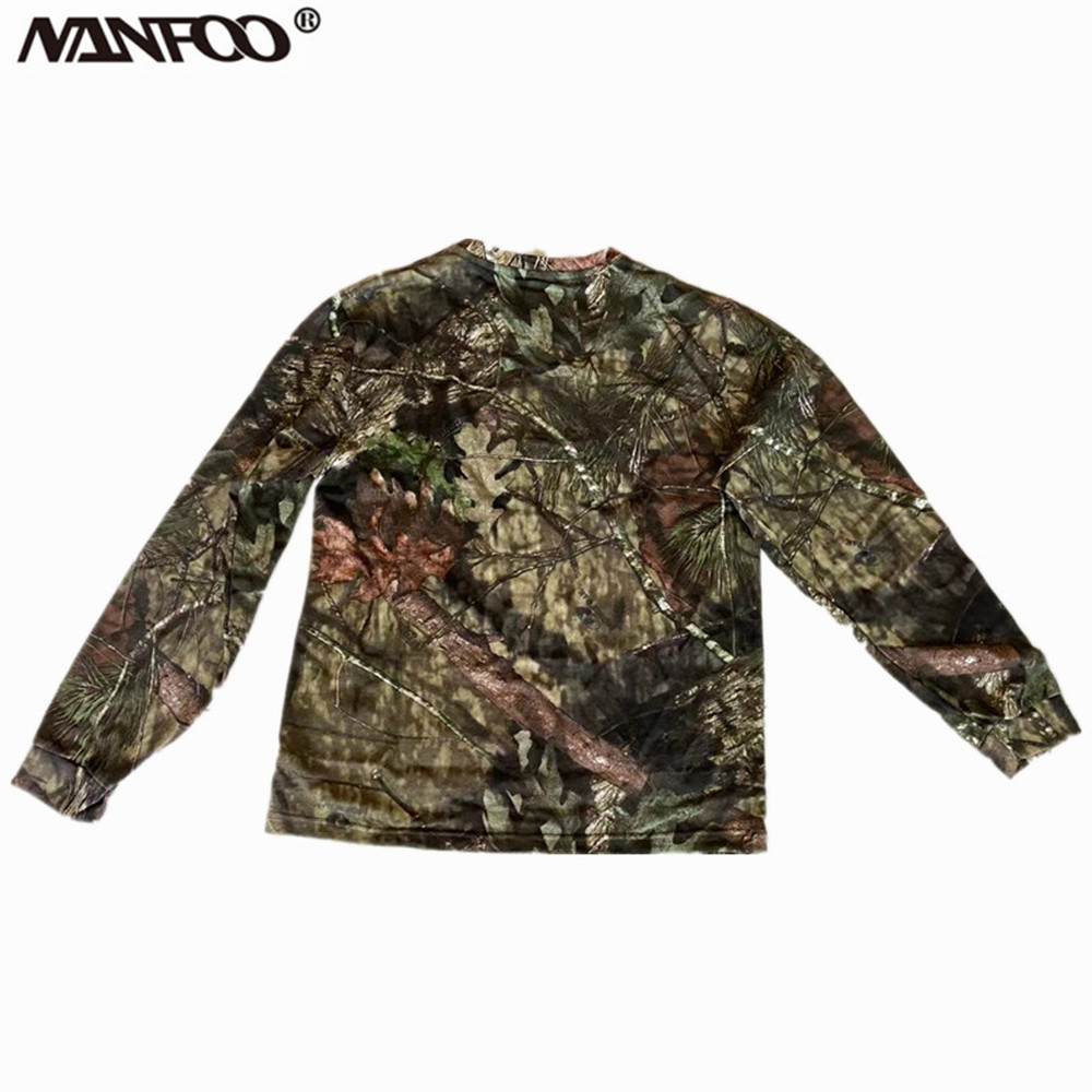 Hunting And Outdoor Shows - Verão biônico camuflagem caça camisa de