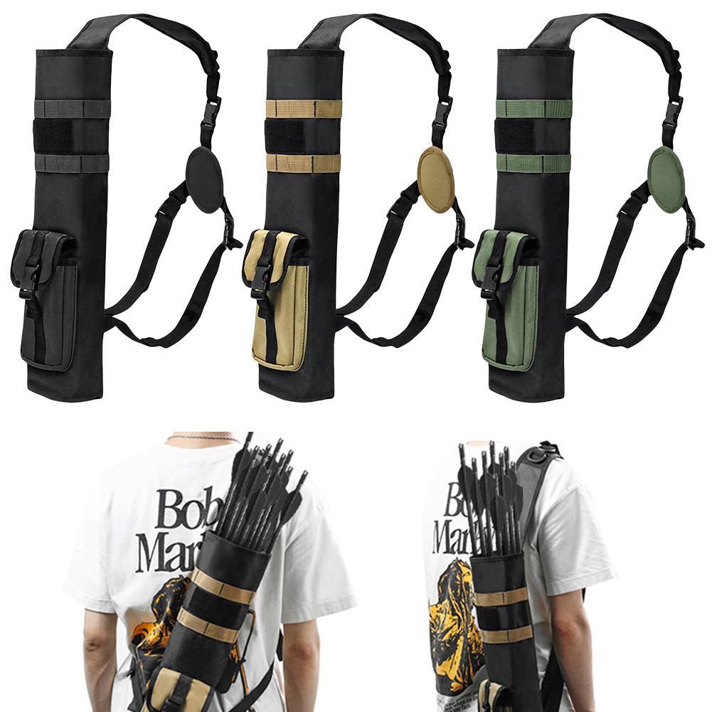 Quiver Arrow Back - Cantil de Arqueria com Bolso Sistema