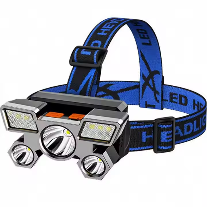 Headlamp Tactical Bright - Portátil de alto lúmen ultra-brilhante potência