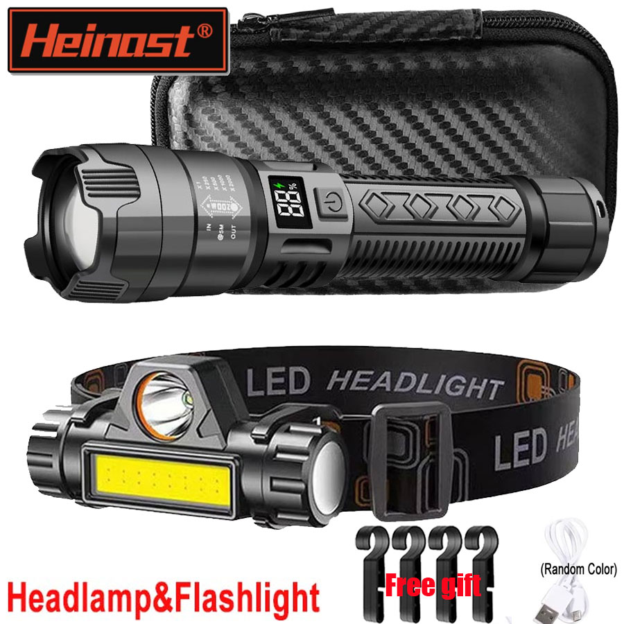 Headlamp Tactical Bright - Lanternas led de alta potência, luz