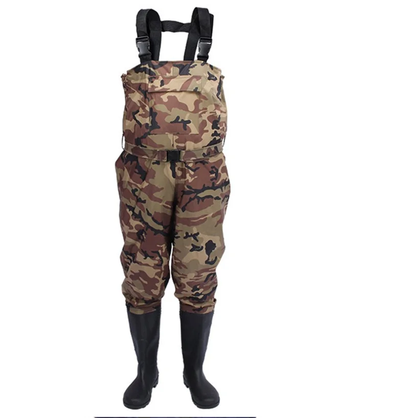 Outdoor Hunting Overalls - Camuflagem pesca wading calças ao ar