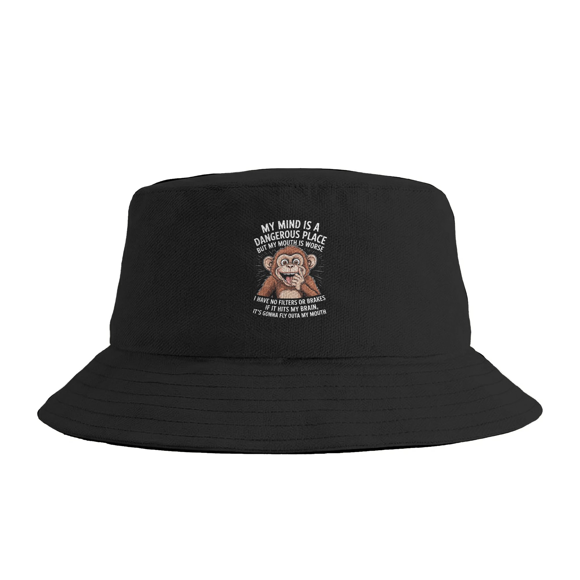Outdoor Hunting Quotes - Chapéu de pescador com citação sarcástica