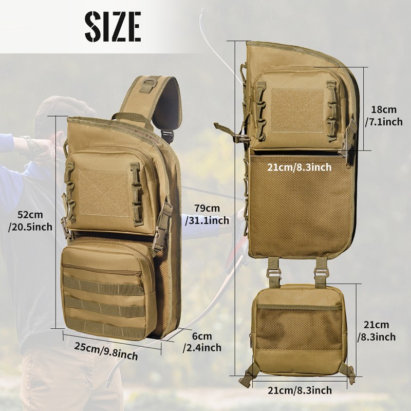Bolsa de Flechas para Arqueria - Quiver Arrow Back avaliação e preço