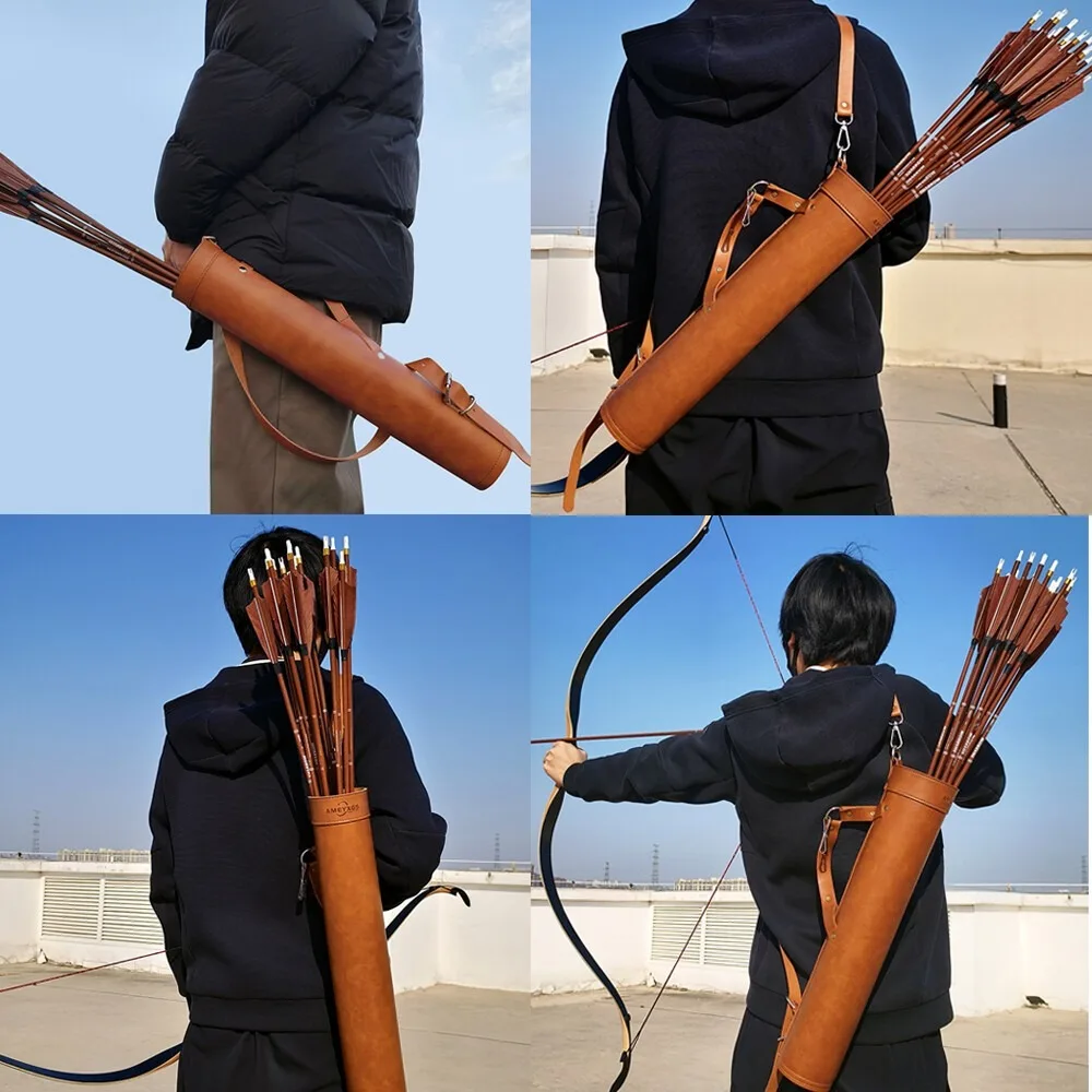 1pc Bolsa de Flechas Tradicion - Quiver Arrow Back avaliação e preço