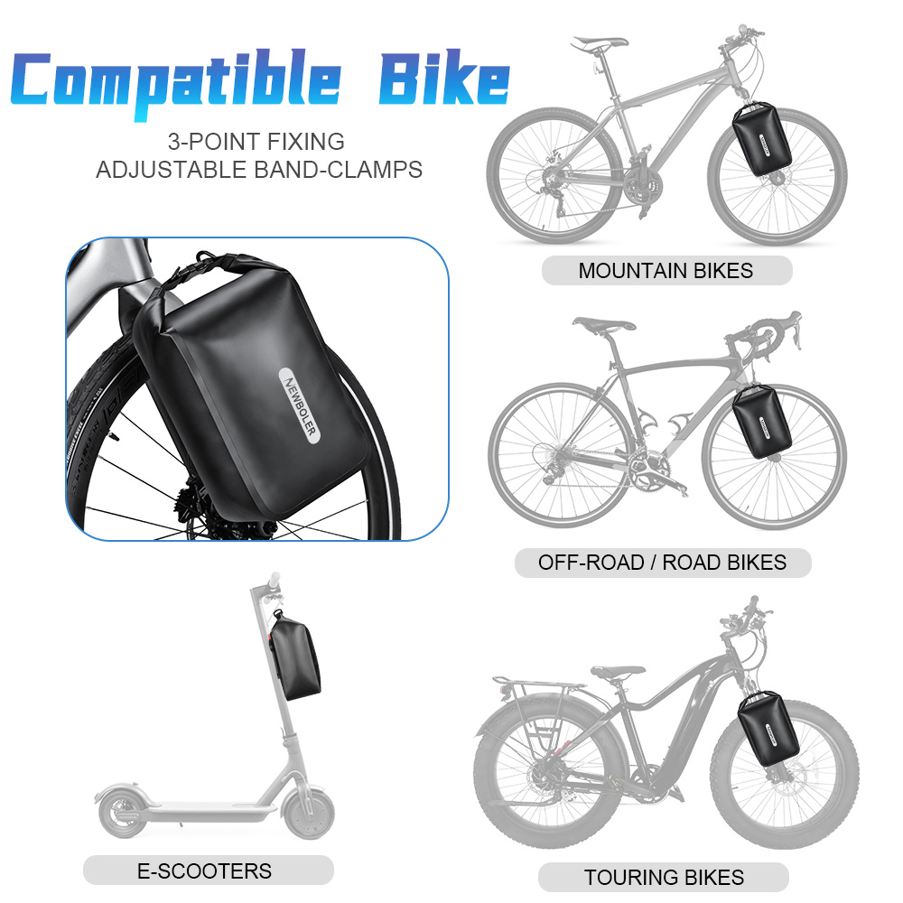 Newboler 10l saco de bicicleta - Outdoor Hunting Electric Bike avaliação e preço