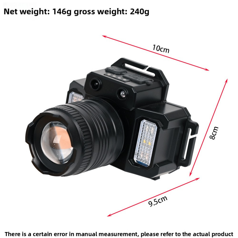 Lanterna tática com sensor int - Headlamp Tactical Bright avaliação e preço