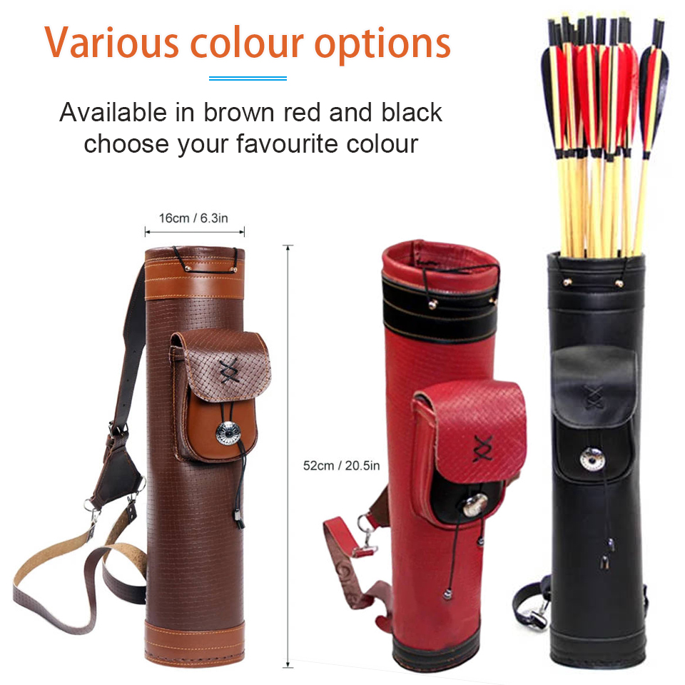 52cm tradicional portátil bols - Quiver Arrow Back avaliação e preço