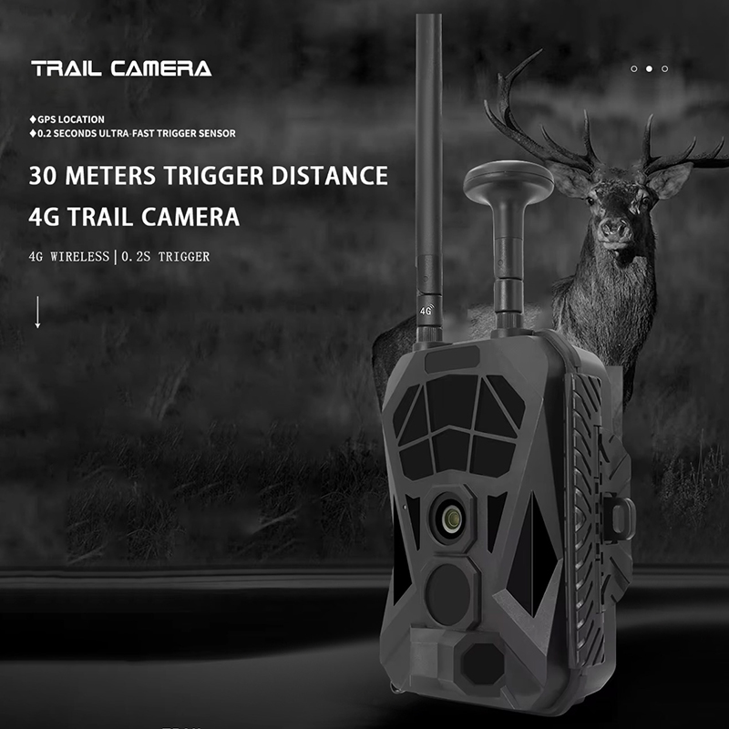 Câmera de trilha 4G GPS sem fi - Outdoor Hunting Camera Wireless avaliação e preço