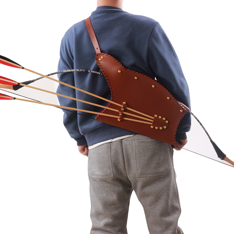 Tradicional couro do plutônio  - Quiver Arrow Back avaliação e preço