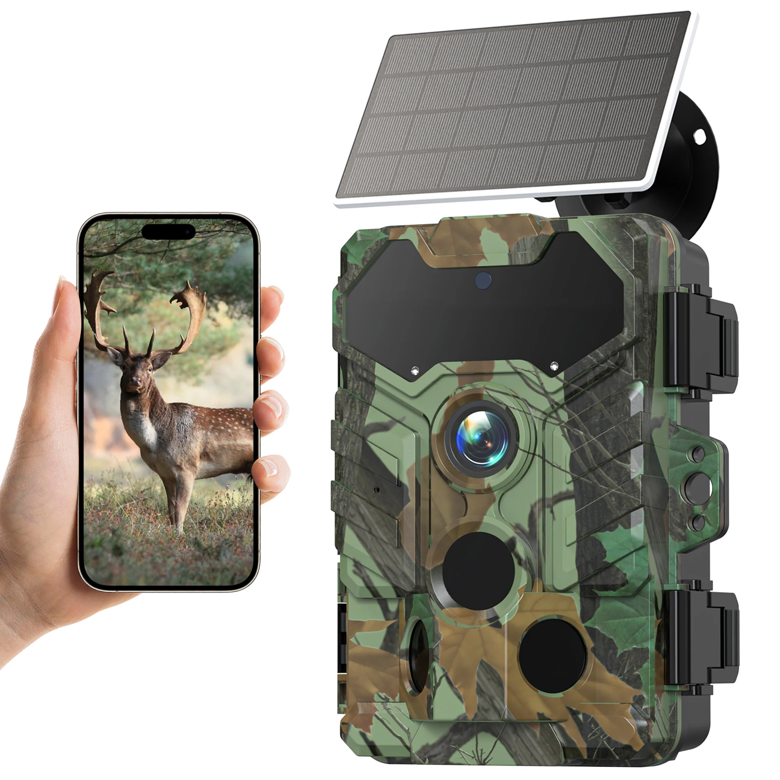 Câmera solar ao ar livre sem f - Outdoor Hunting Camera Wireless avaliação e preço