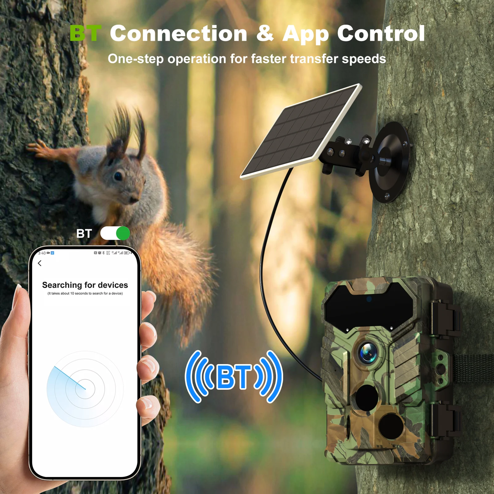 Câmera solar ao ar livre sem f - Outdoor Hunting Camera Wireless avaliação e preço