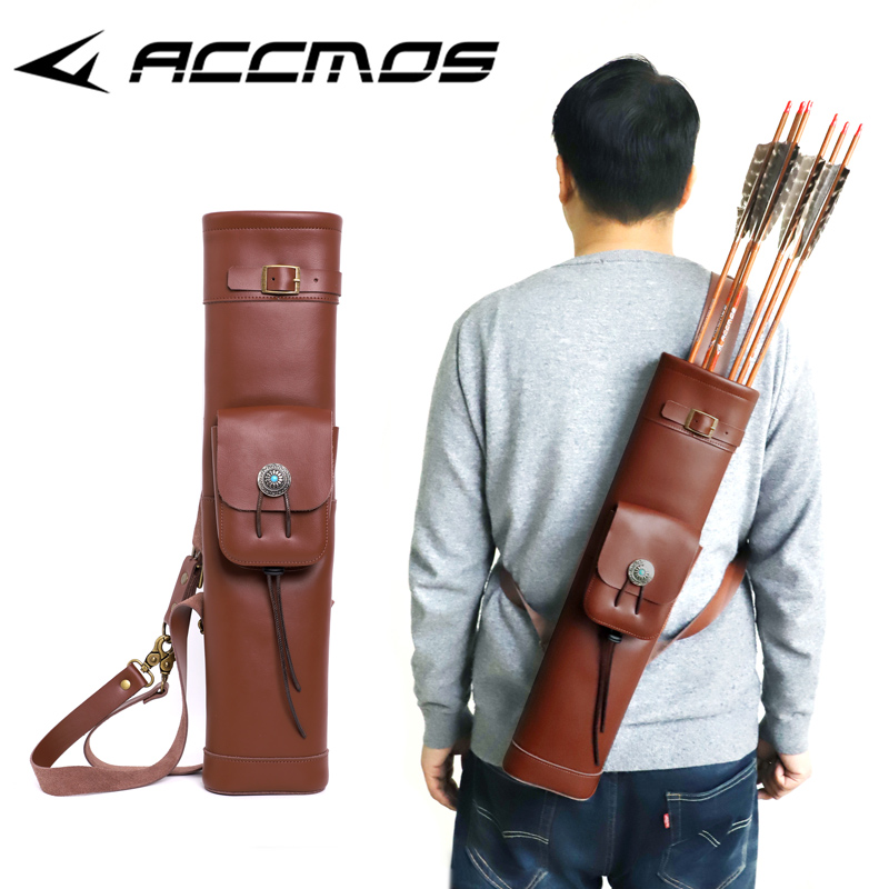 Tiro com arco couro cavalo alj - Quiver Arrow Back avaliação e preço